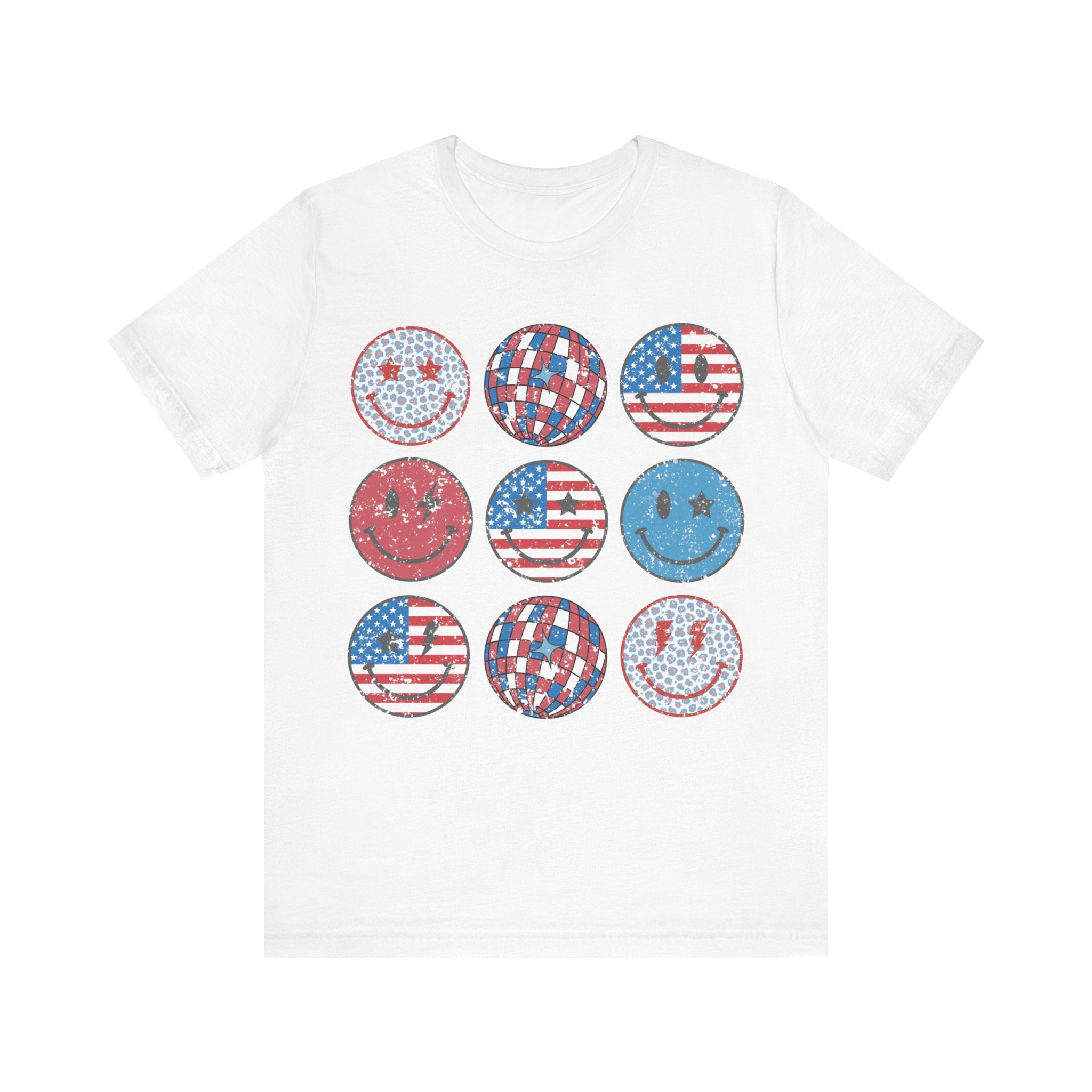 America Smiley (Distressed)