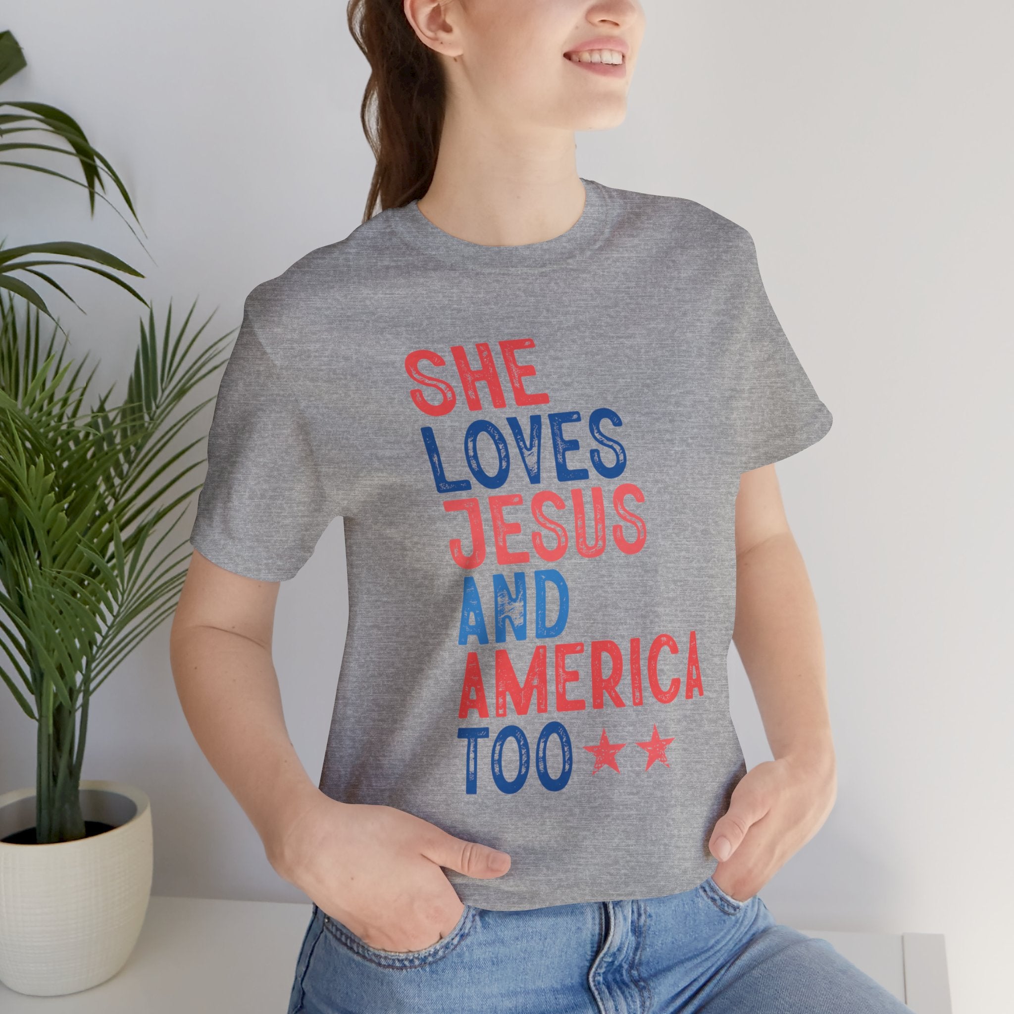 She Loves Jesus And America Too