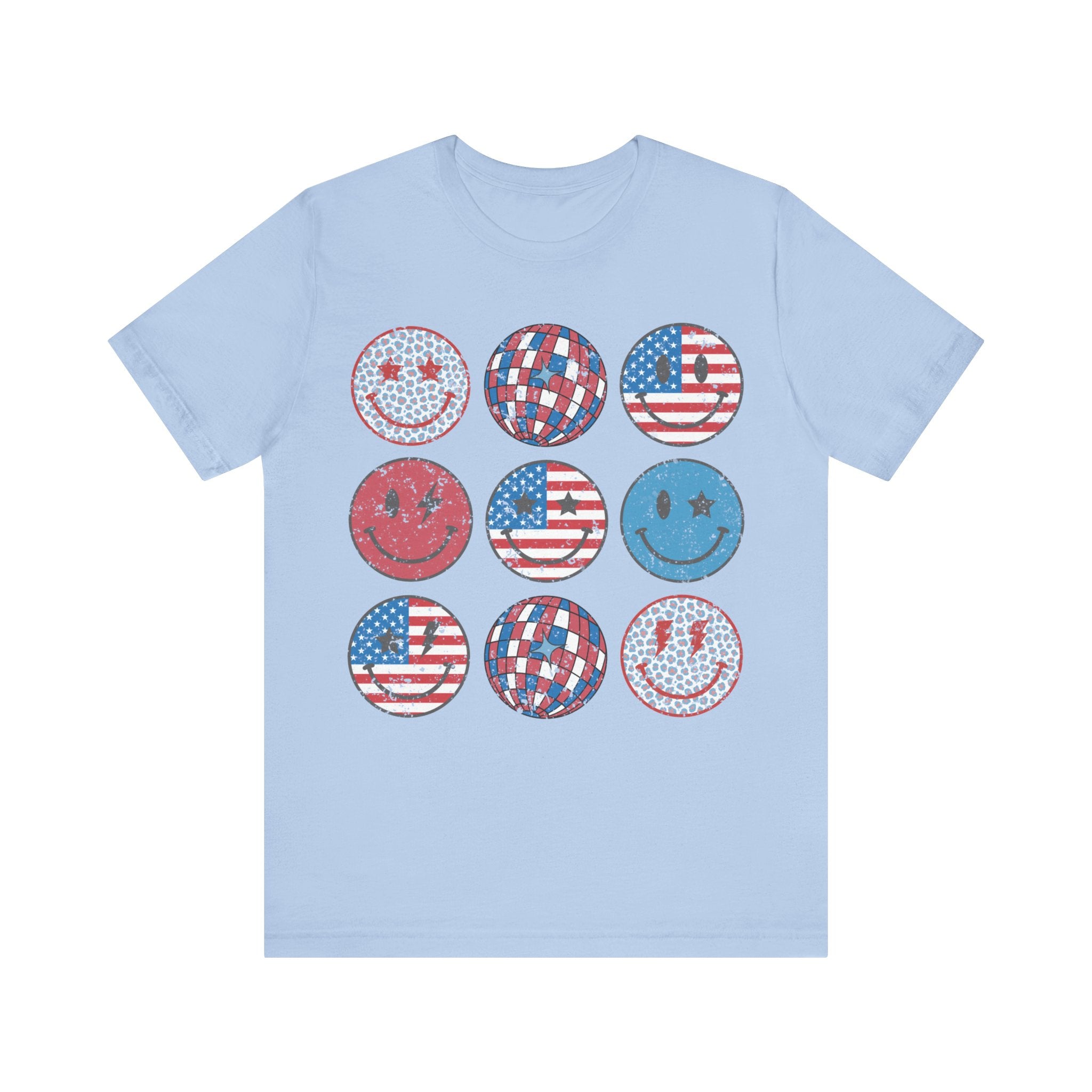 America Smiley (Distressed)