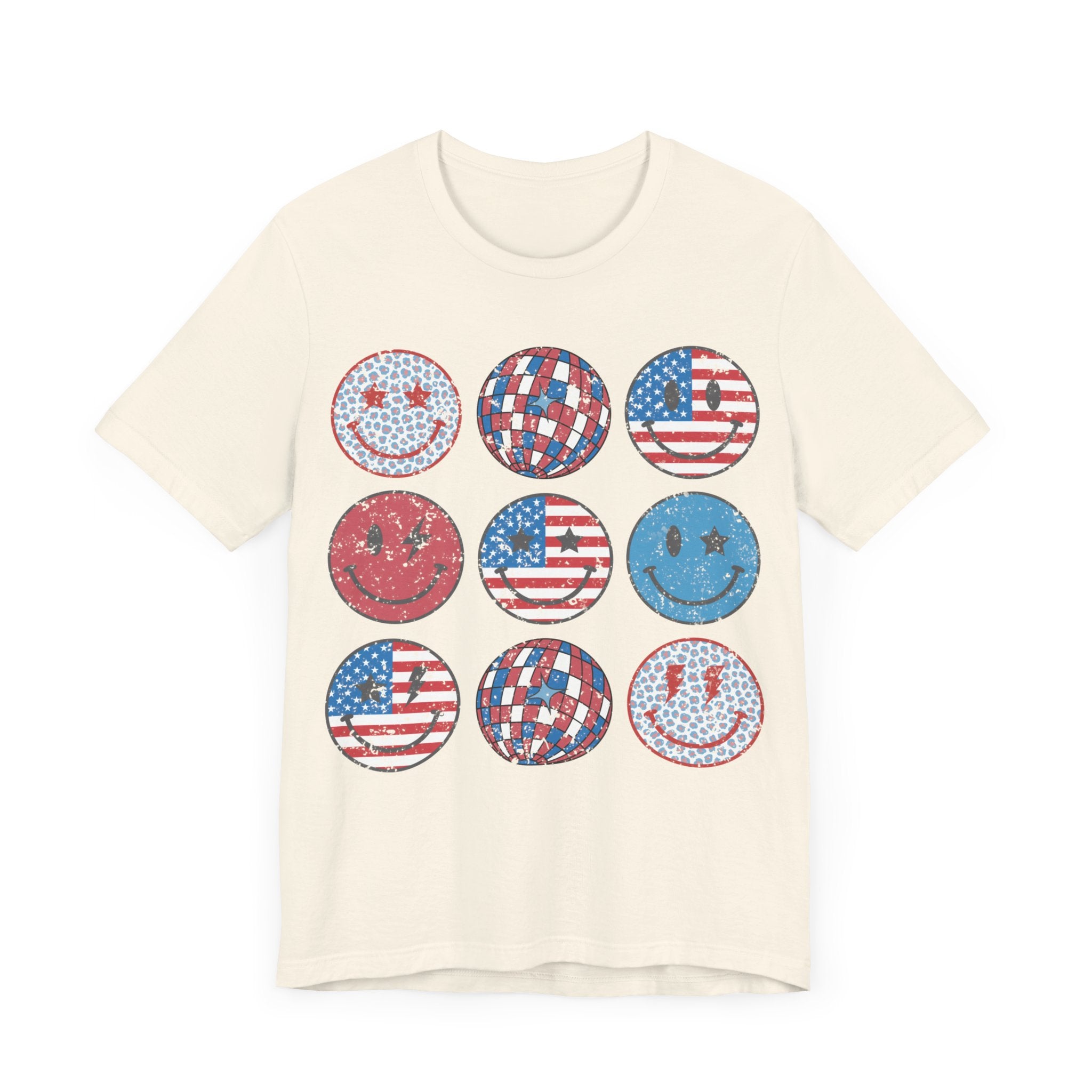 America Smiley (Distressed)