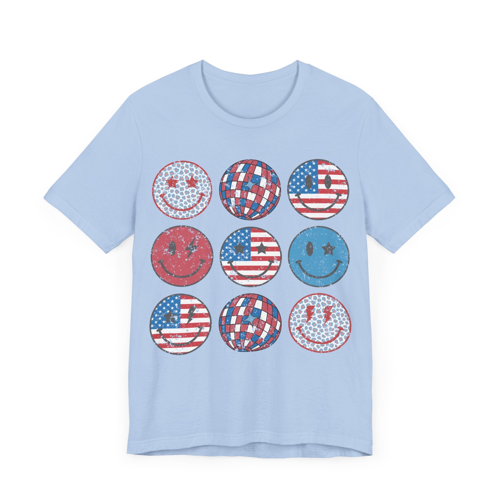 America Smiley (Distressed)